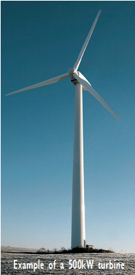 500kW turbine